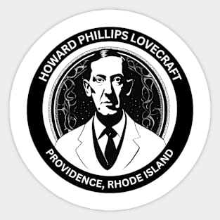 H.P. Lovecraft - Providence Rhode Island Sticker